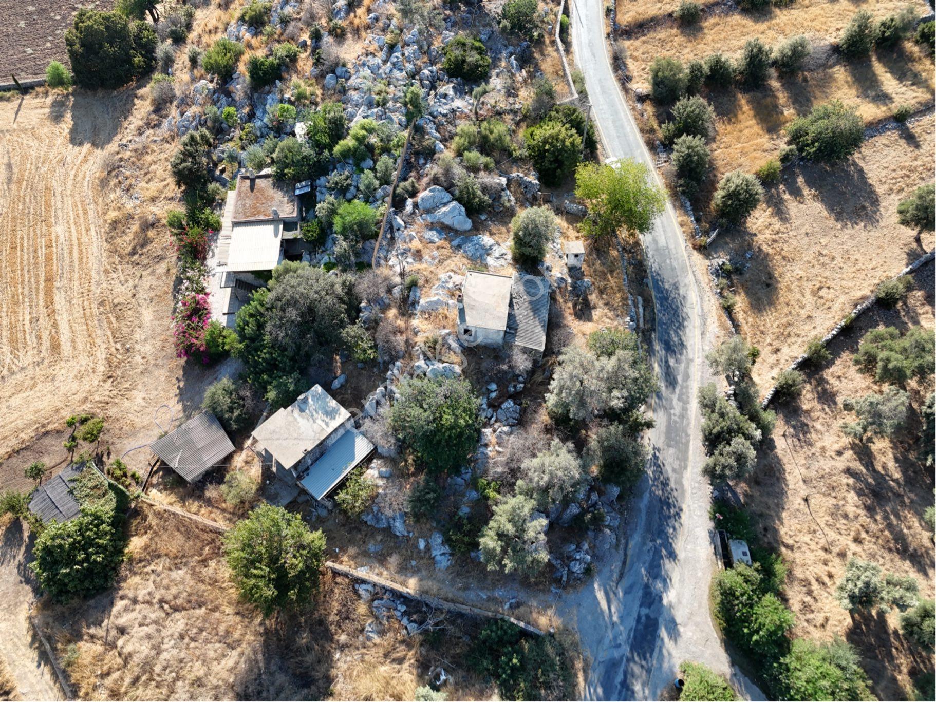 Milas Çökertmede Deniz Manzaralı Tapulu 800m2 Müstakil Ev - Görsel 17