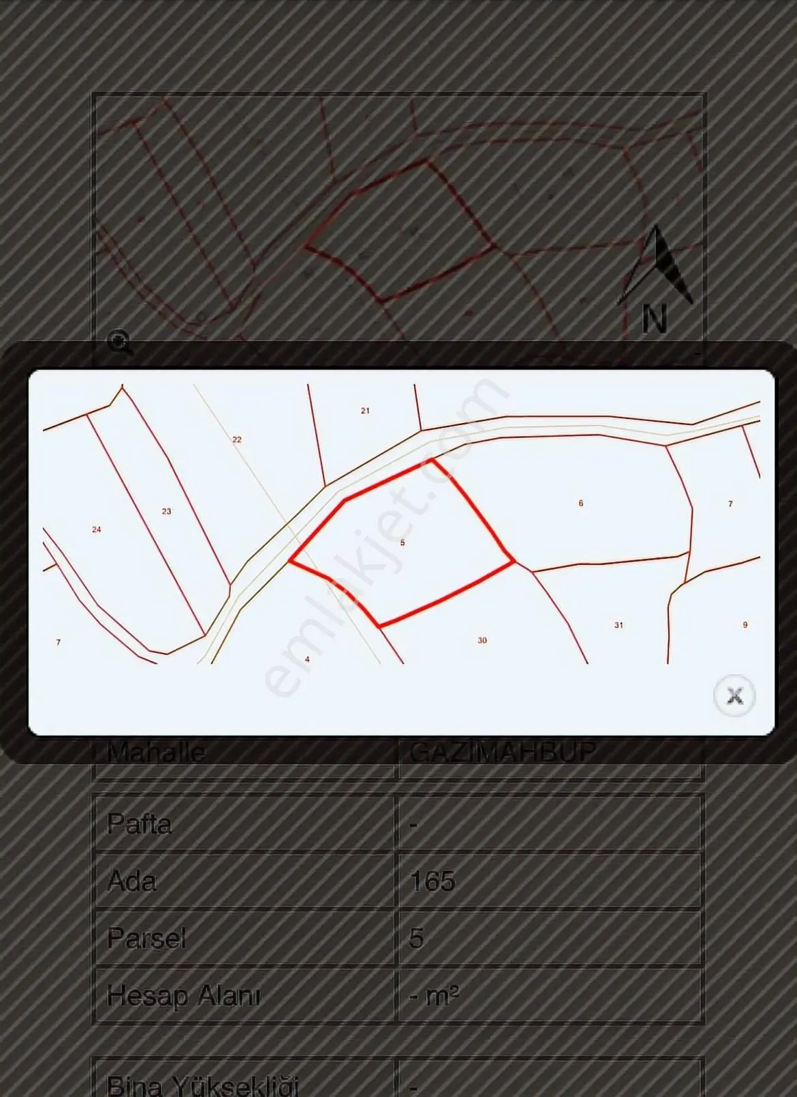 Konut Emlakdan Muhteşem Fırsat !!! Satılık 2.565 M2 Bağ Yeri - Görsel 3