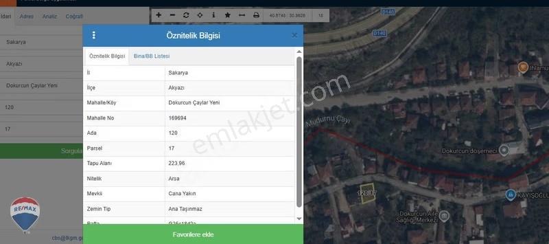 Remax Erdoğan Kozan'dan Dokurcun Sağlık Ocağı Yanı 223 M² Arsa - Görsel 14