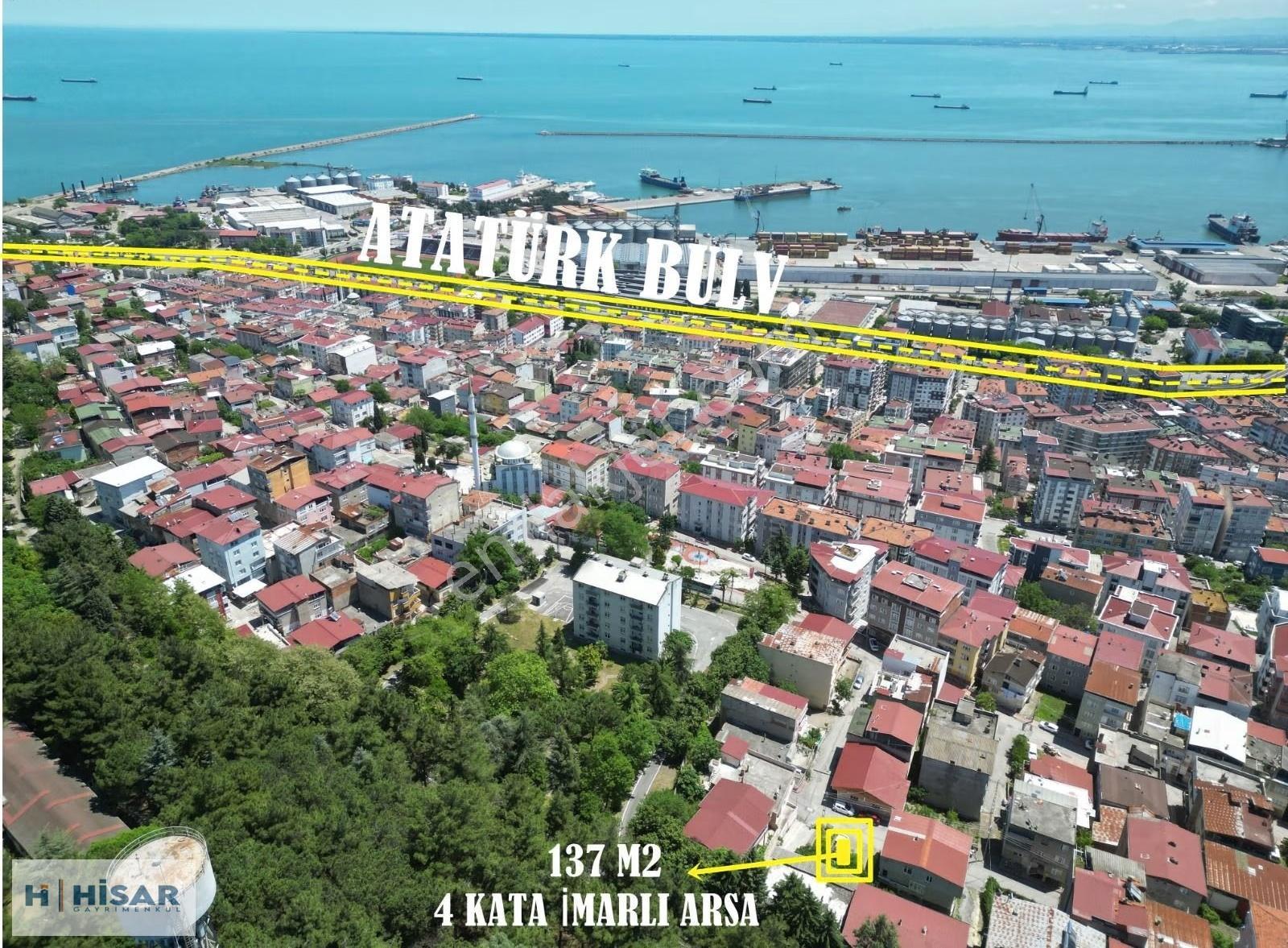 Samsun Şehir Merkezi 4 Kata İmarlı Köşe Arsa - Görsel 3