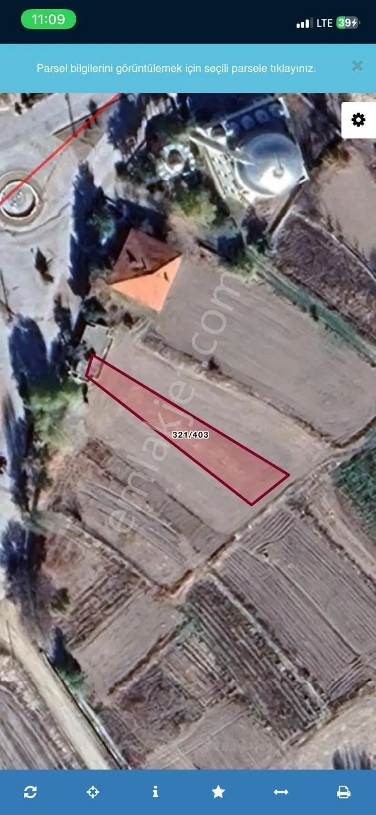 Beyşehir Yenidoğan Mahallesinde Hobi Bahçelik Satılık Bahçe