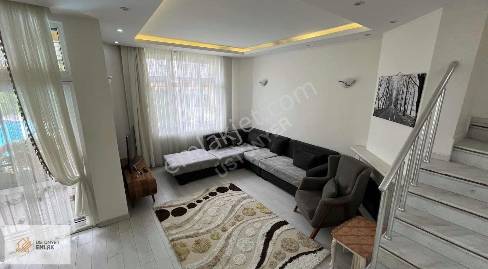 Güzelce Kale Konakları Sitesi'nde Kiralık 5+1 Eşyalı Villa - Görsel 21
