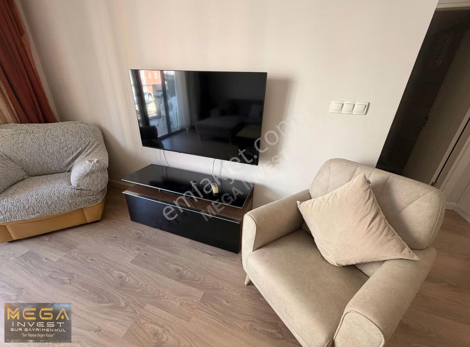 Mega İnvest'den Sur Yapı'da Ful Eşyalı Kiralık 1+1 72 M2 Daire - Görsel 4