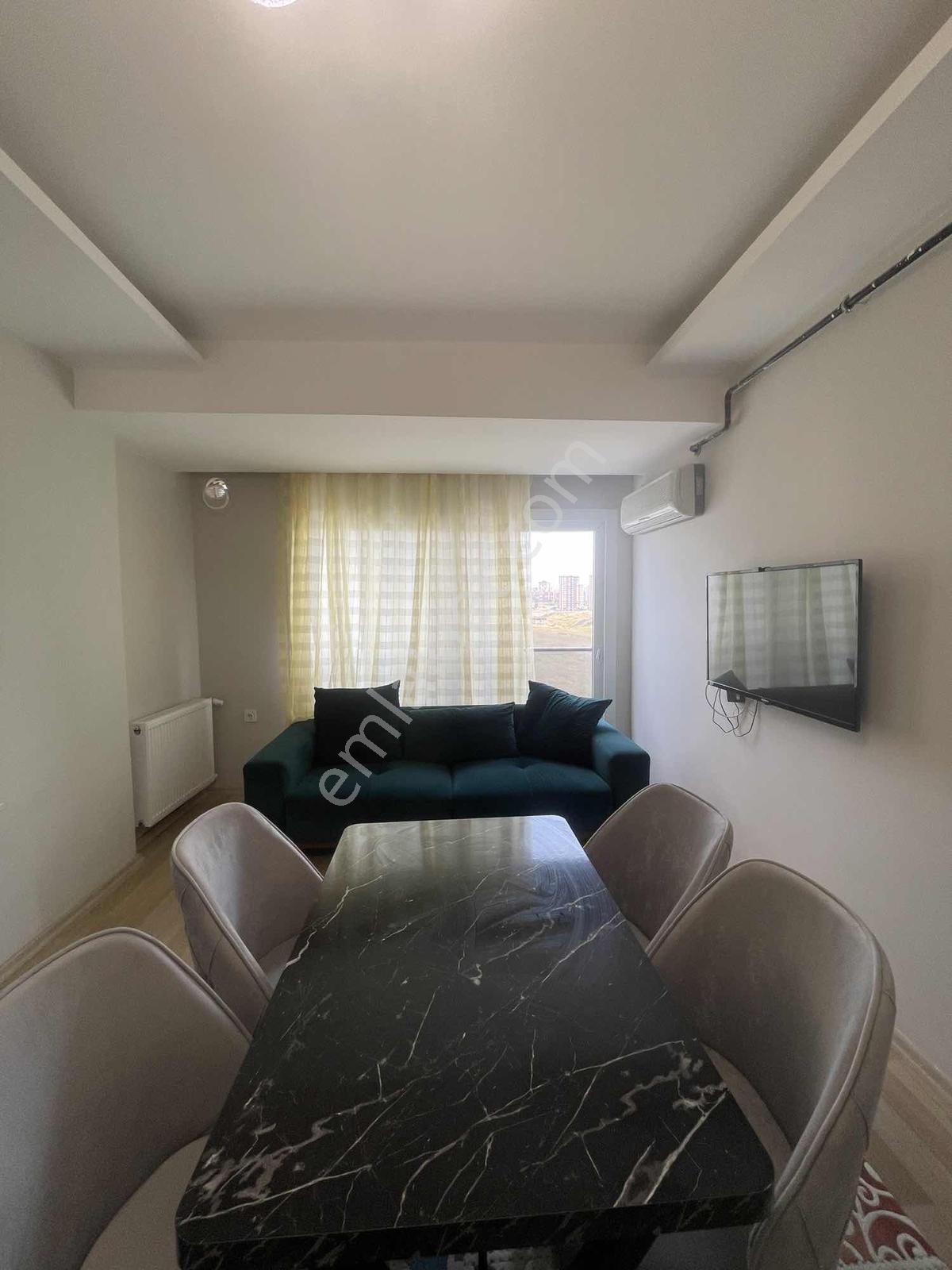 Stadyum Bulvarı Uzerı Guvenlıklı Lux Sıtede Esyalı Balkonlu 1+1 - Görsel 17