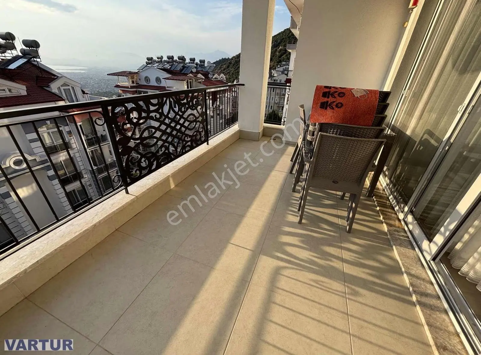 Fethiye Patlangıç Deniz Manzaralı Kapalı Mutfak Dublex Daire - Görsel 7