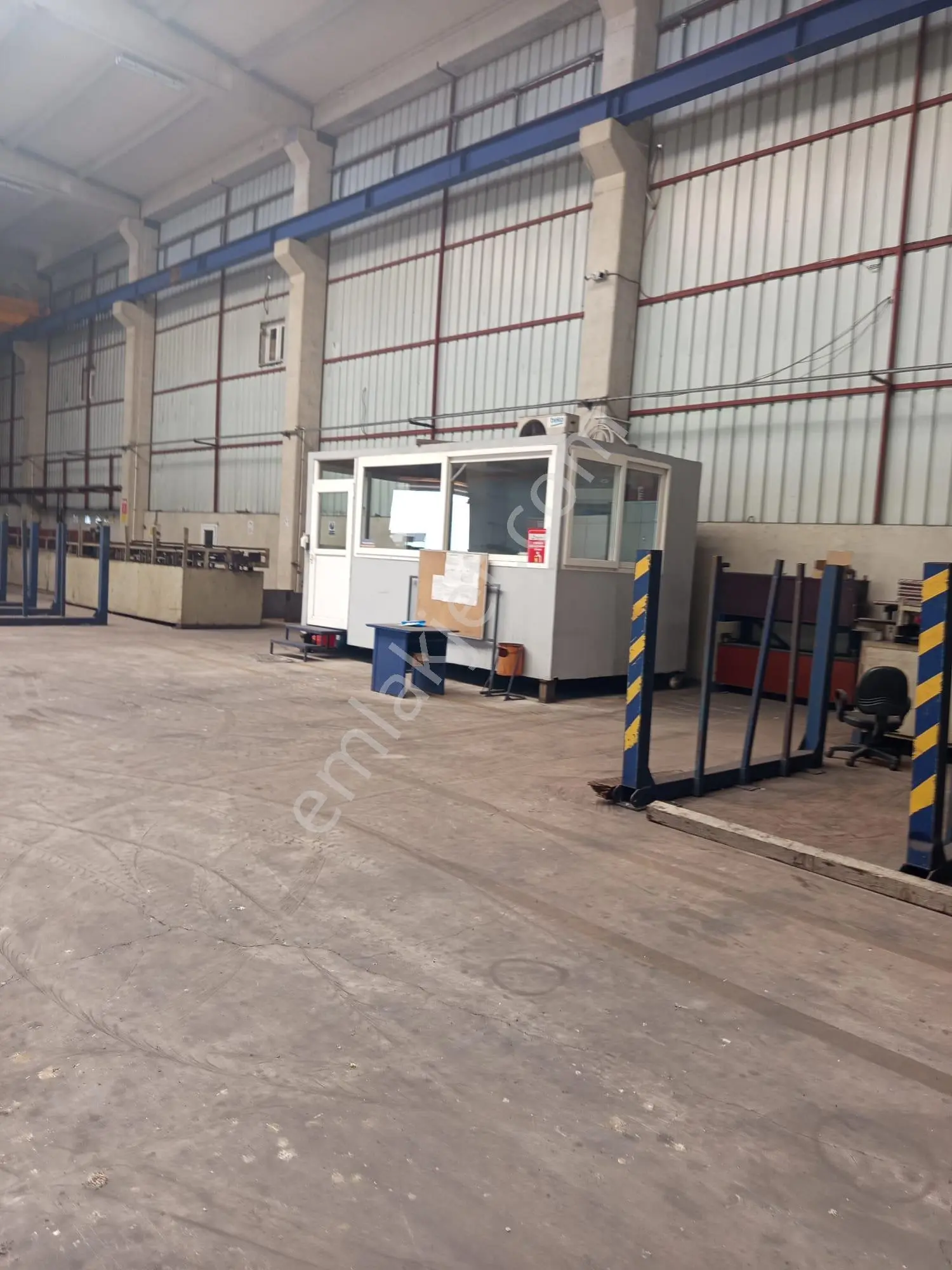 Organize Sanayi 7353m2 Arsa 3181m2 Kapalı+500m2 Ofis Yükseklik 9m İlk Giriş Fabrikası E-5 Ten 300m - Görsel 2