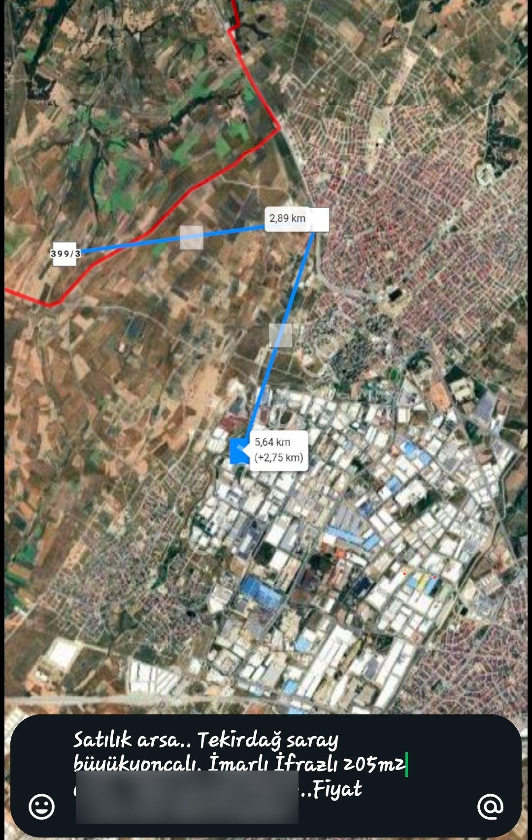 İmarlı İfrazlı 205m Arsa - Görsel 2