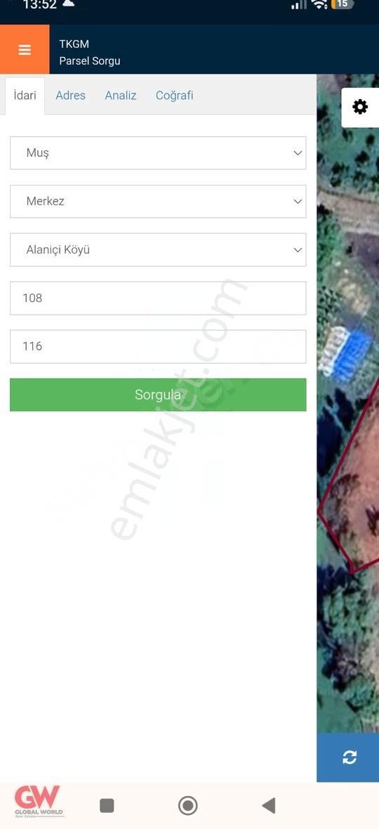 Muş Merkez Alaniçi Satılık Arazi - Görsel 2