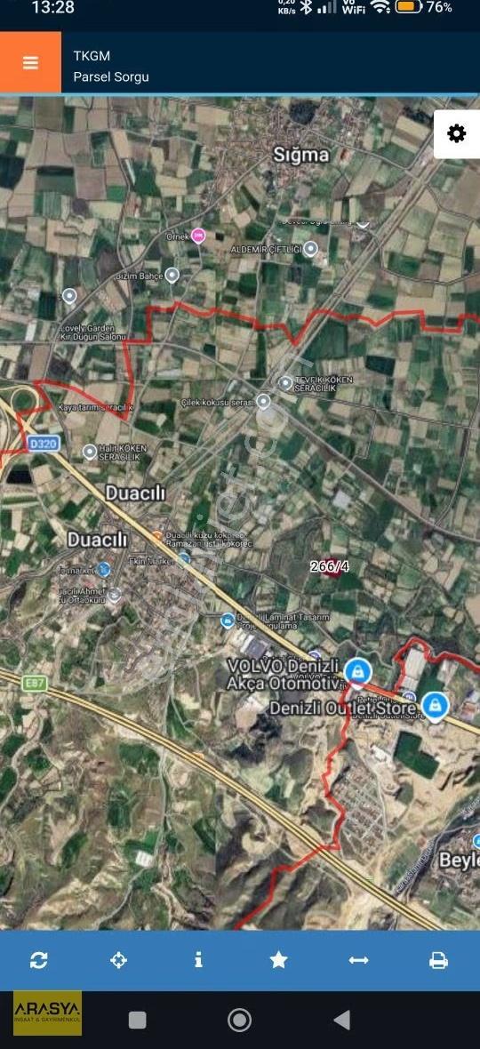Duacılı Da Yerleşim Yerine Çok Yakın Yatırım İçin Mükemmel Tarla - Görsel 4