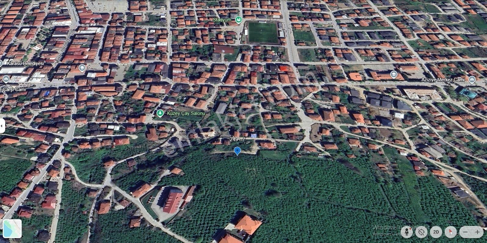 Karasu Merkez'de Manzaralı, Altyapısı Hazır Konut İmarlı Arsa