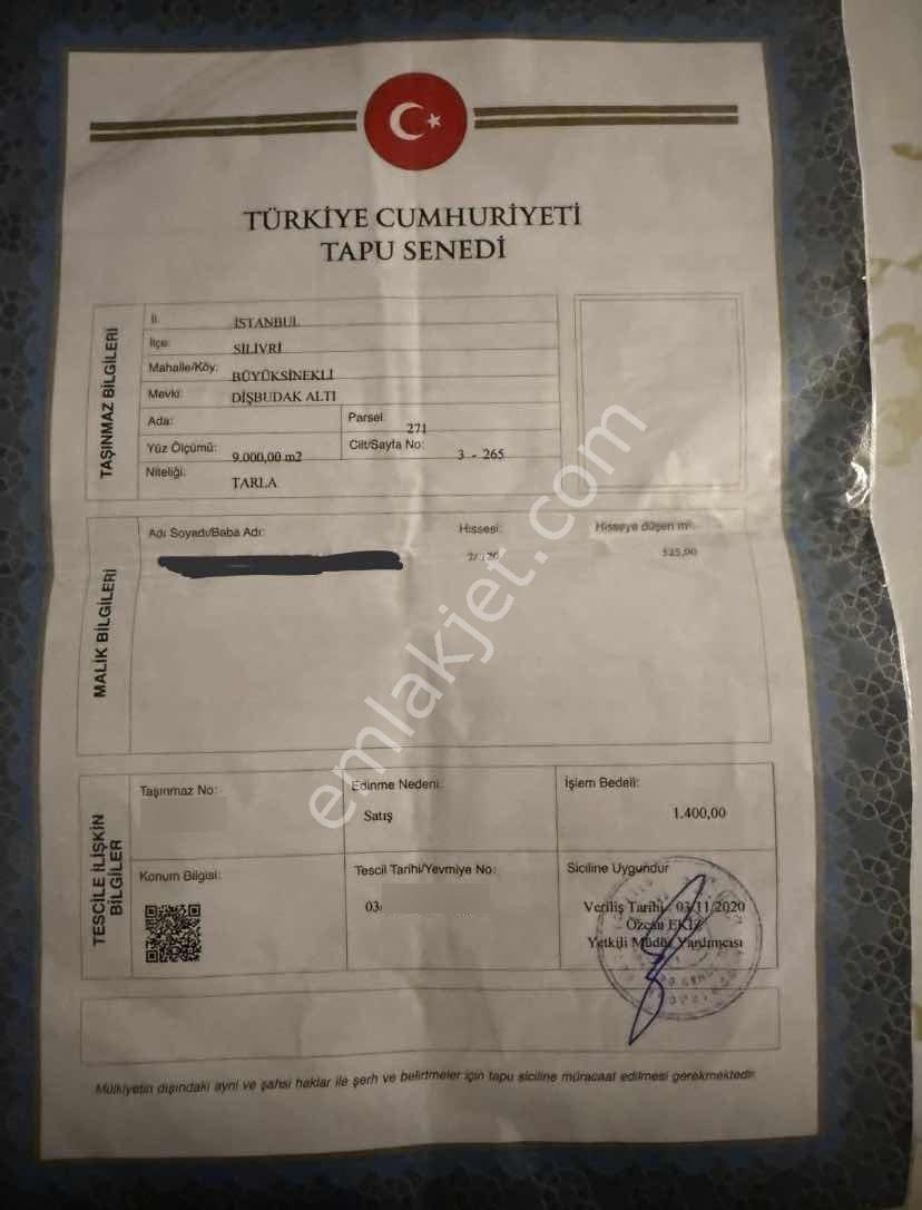 İstanbul Sılıvrı Büyük Sıneklı Satılık Arsa - Görsel 11