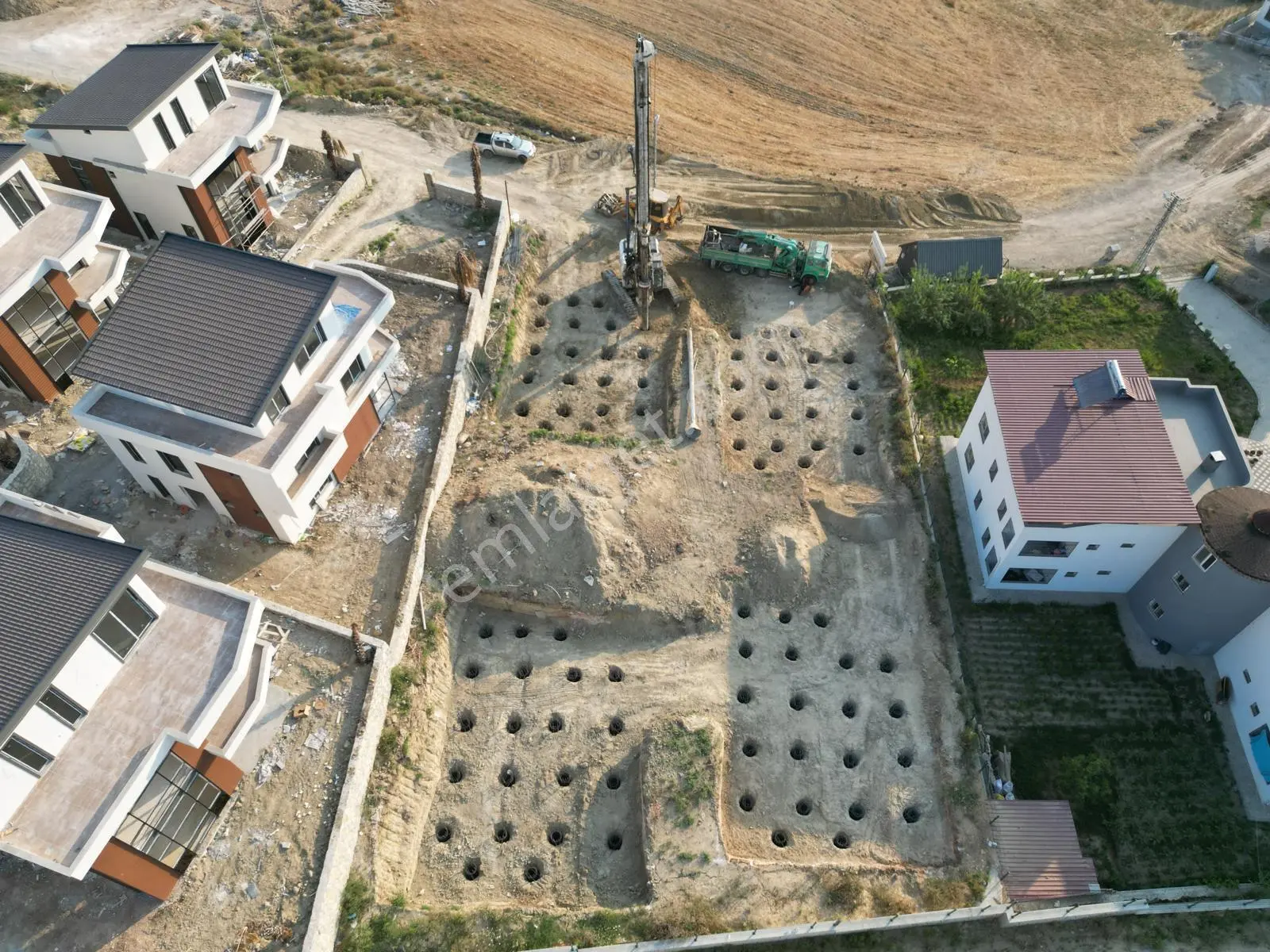 Acill Kelepir Kaçmaz Fiyat 17milyondan Düştü 5+1 Villa Çarkıpare Havuzlu Arsa 225m2 Fore Kazık - Görsel 14