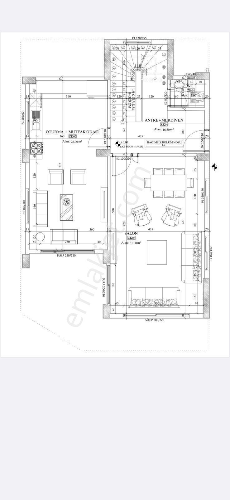 Acill Kelepir Kaçmaz Fiyat 17milyondan Düştü 5+1 Villa Çarkıpare Havuzlu Arsa 225m2 Fore Kazık - Görsel 12