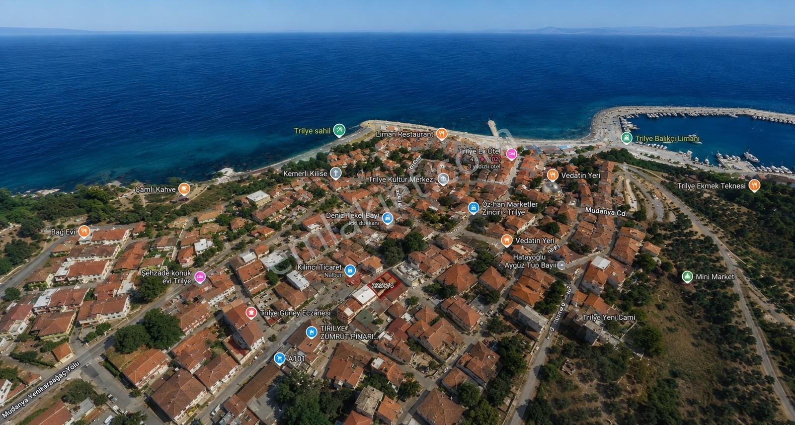 Bursanın En Meşhur Köyünde Trilyede Satılık 120m² Arsa Tek Tapu - Görsel 3