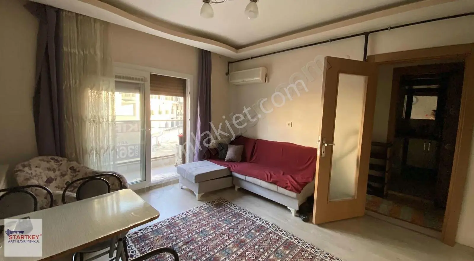 Seyrek'te Full Eşyalı Kiralık 1+1 Daire - Görsel 10