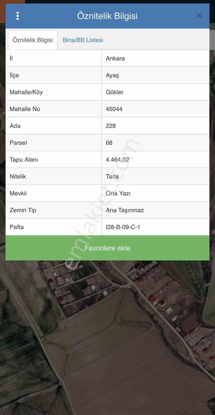 4.464 M2 Resmi Kadastro Yolla Cephe Tek Tapu 2 Katlı Evi İçinde - Görsel 4
