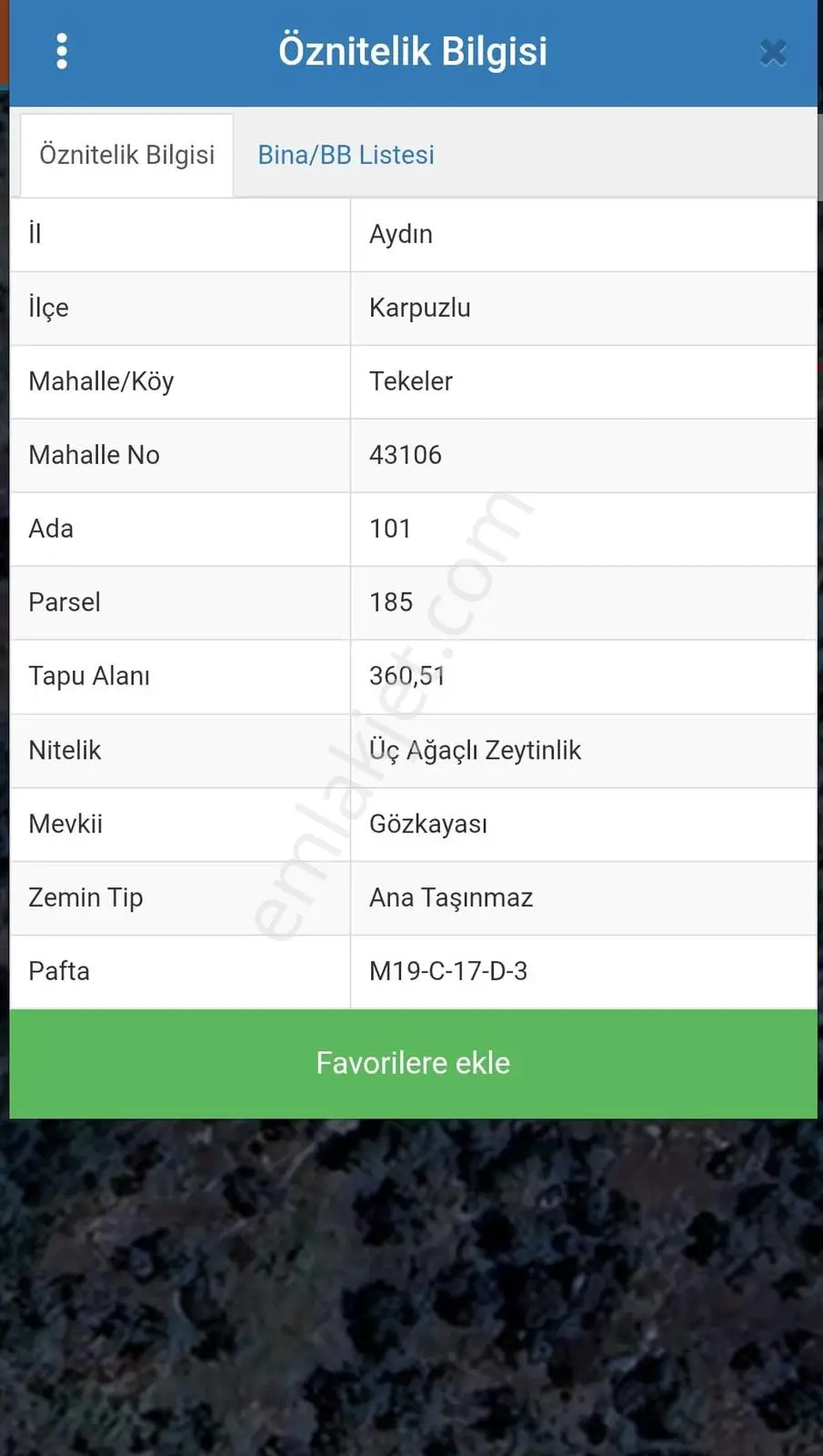 Aydın Karpuzlu Tekeler 360 M2 Zeytinlik - Görsel 2