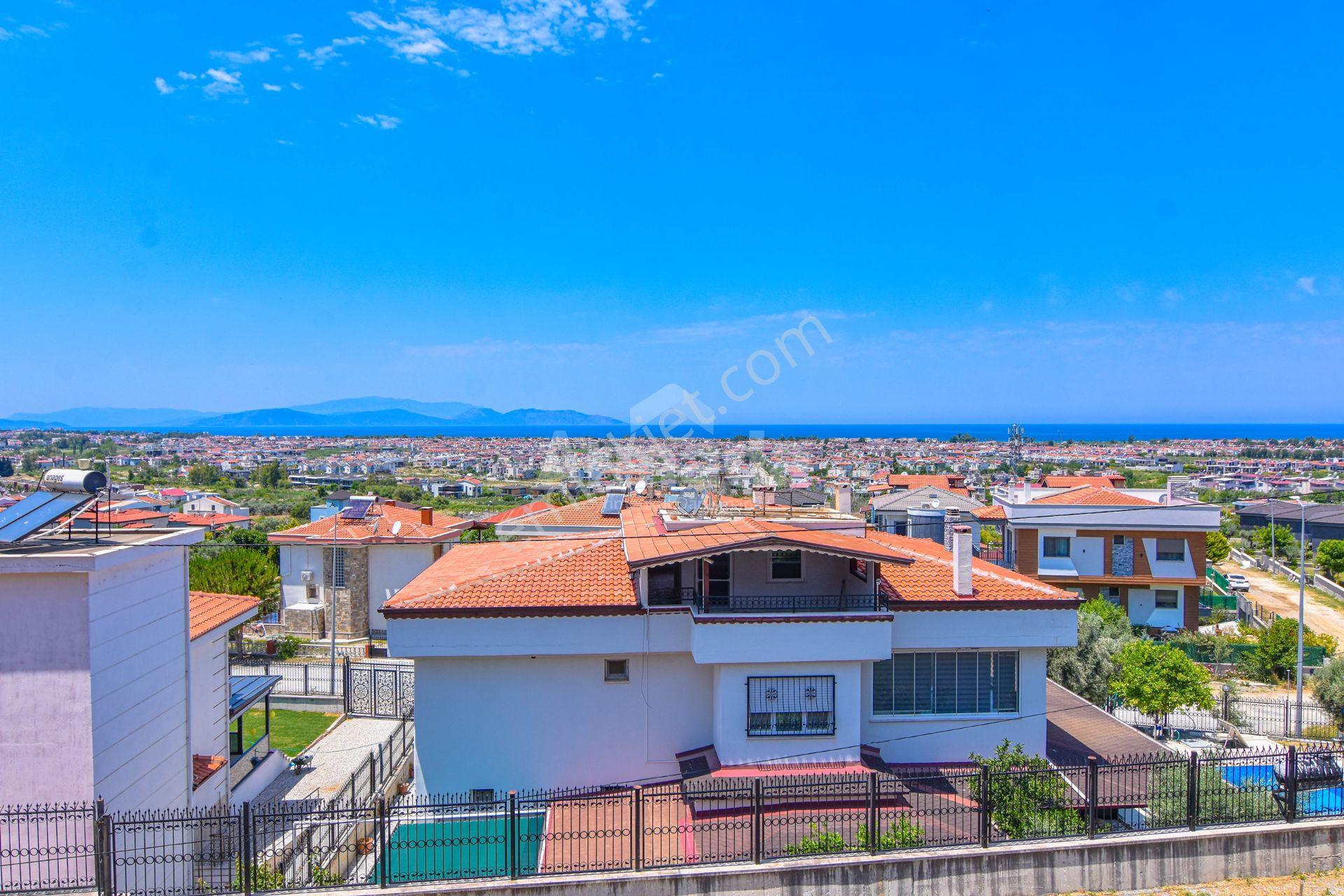 Güzelçamlıda Her Kattan Deniz Manzaralı Forleks Villa - Görsel 18