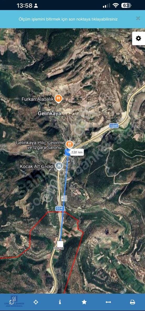 İzmir Usak Otobanina Cephe Merkezde Arazi - Görsel 3