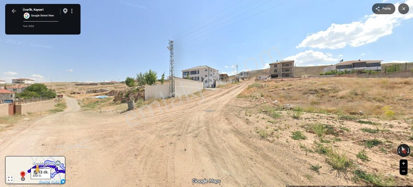 Sarıoğlan Üzerlik'te 910 M² 2,5 Kat İmarlı Fırsat Villa Parseli