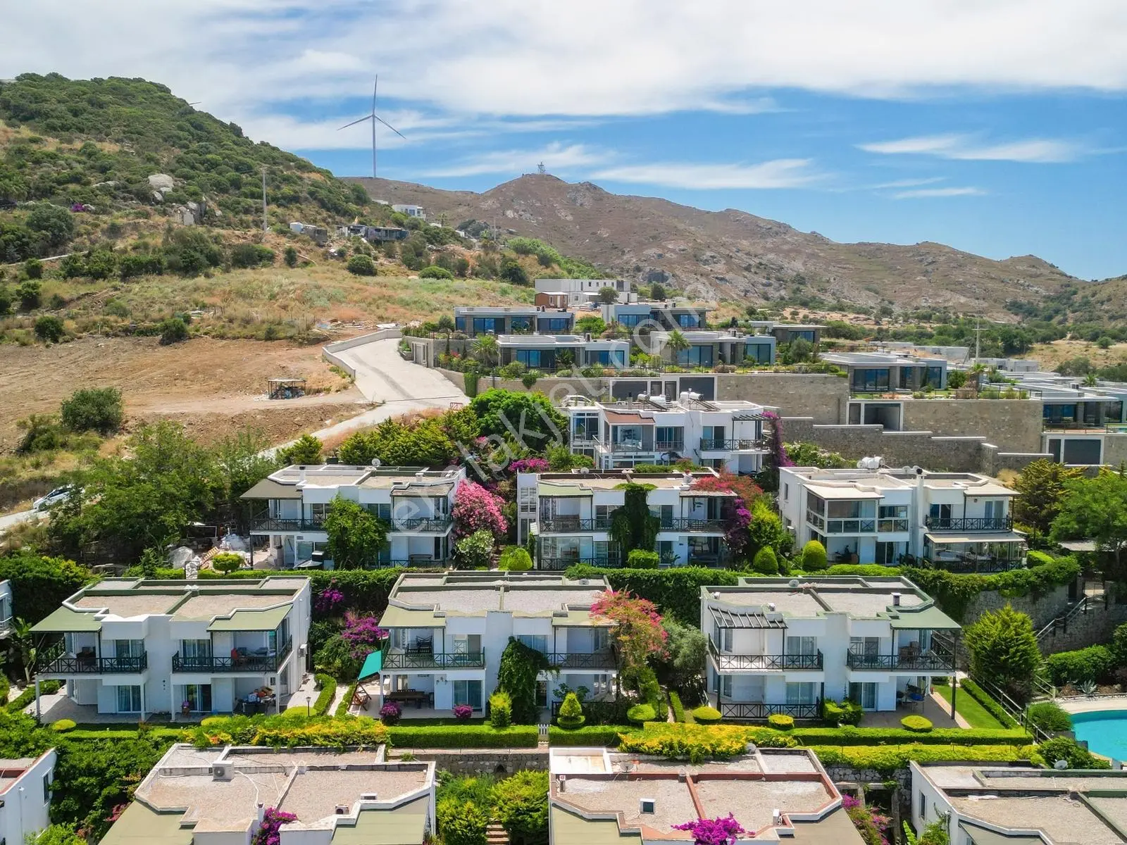 Bodrum Yalıkavak Satılık Deniz Manzaralı Geniş Bahçeli Villa - Görsel 20