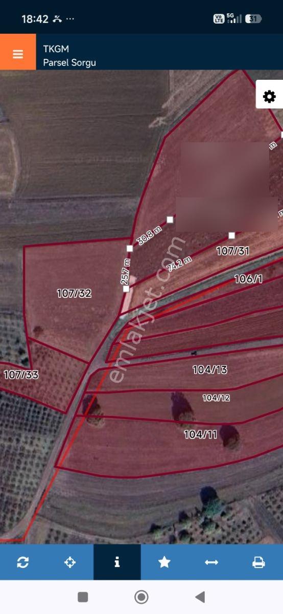 Kandıra Hacışeytte 3.900 M2 Resmi Yol Müstakil Tapu İçnde Ev Var - Görsel 18