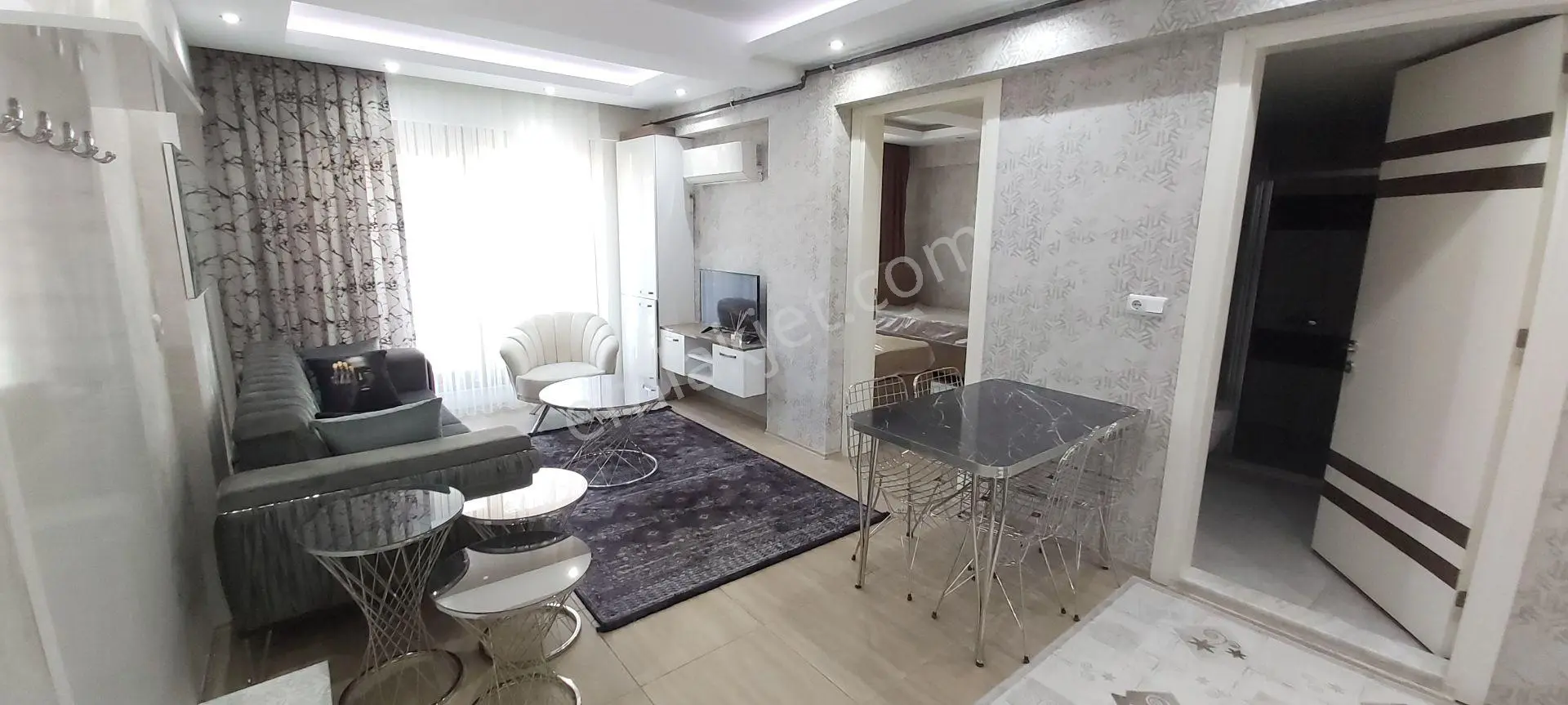 Ender Uysal Gayrimenkulden Foruma Yakın Klimalı Lüx 1+1 Kiralık Apart.. - Görsel 5