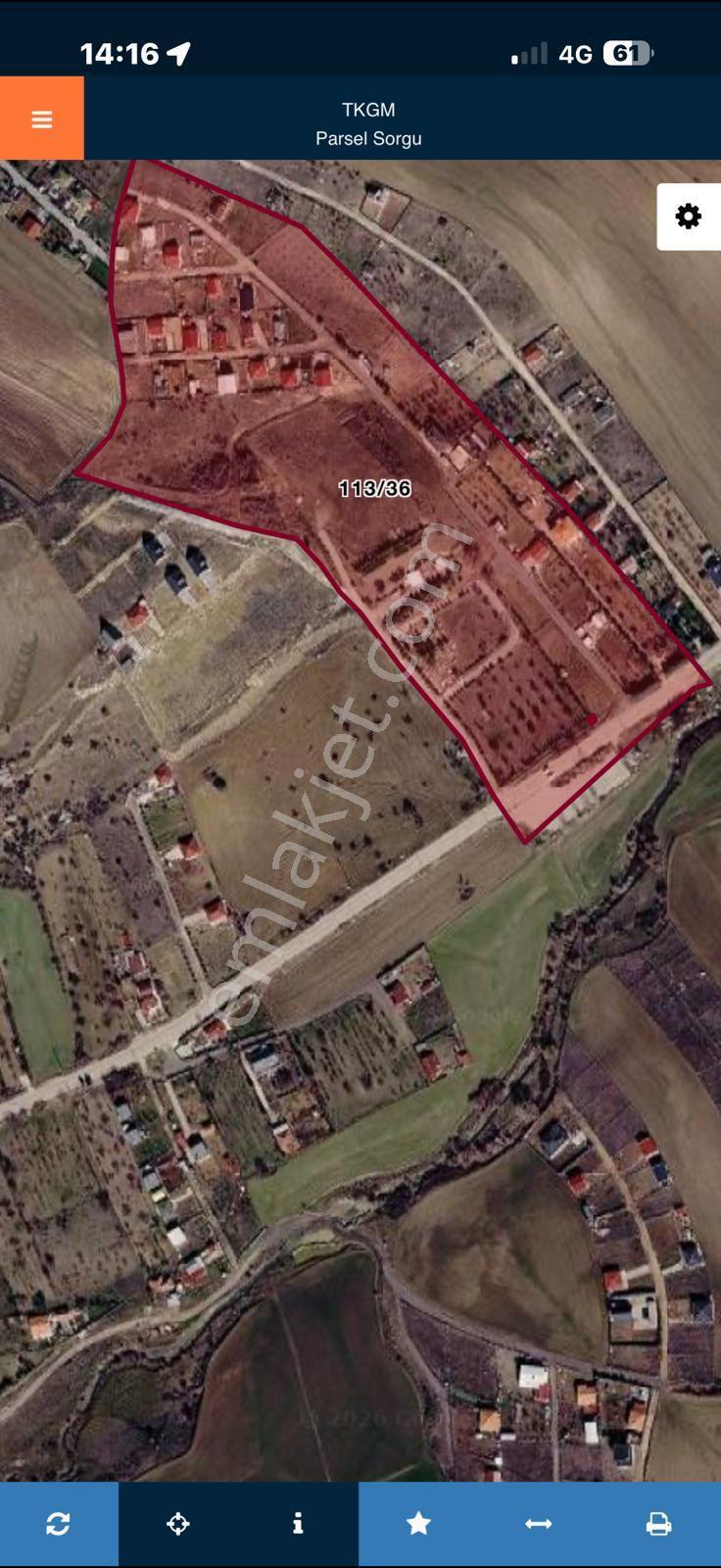 Kc Emlaktan %100 Kazançlı 1000m2 Hisseli Satılık Tarla - Görsel 2