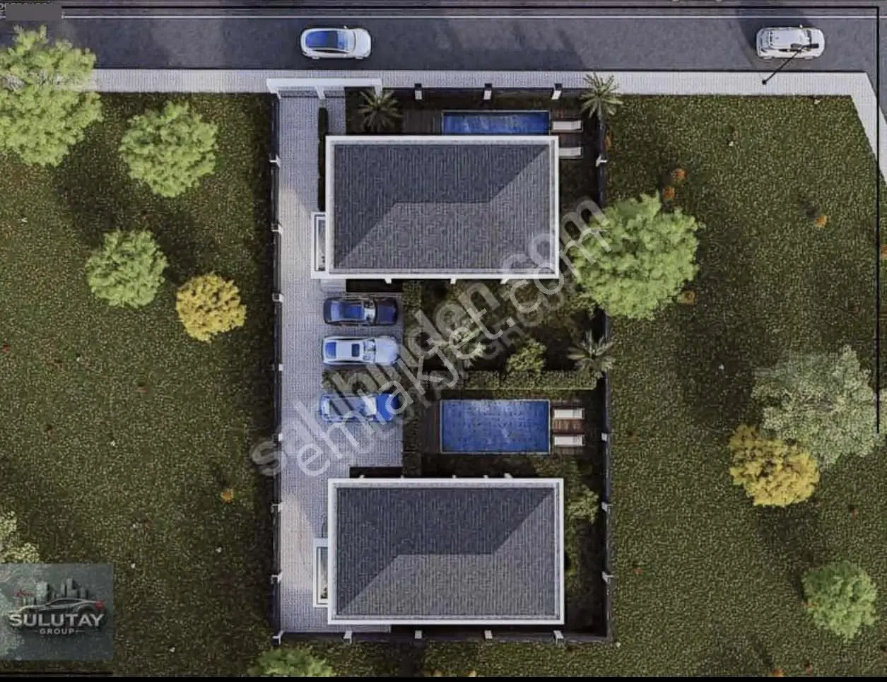 Döşemealtı Orta Mah Satılık 2 Villa Projeli Arsa - Görsel 2