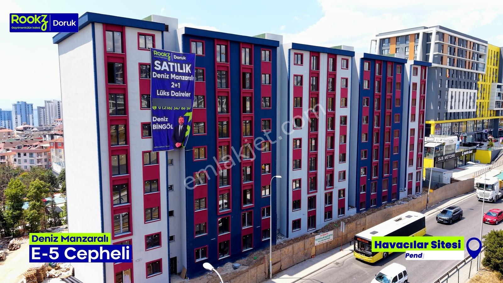 Tavşantepe Metro Karşısı E-5 Cepheli Deniz Manzaralı 2+1 - Görsel 36