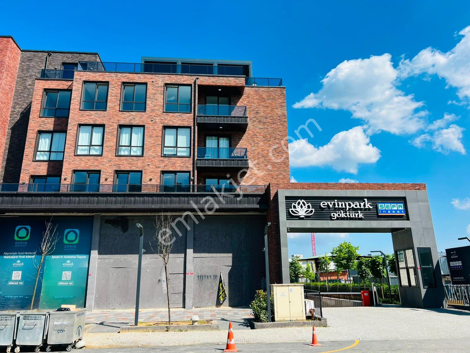 Pegaas'tan Evinpark Göktürk Sitesi'nde Asma Katlı Kiralık Dükkan - Görsel 17