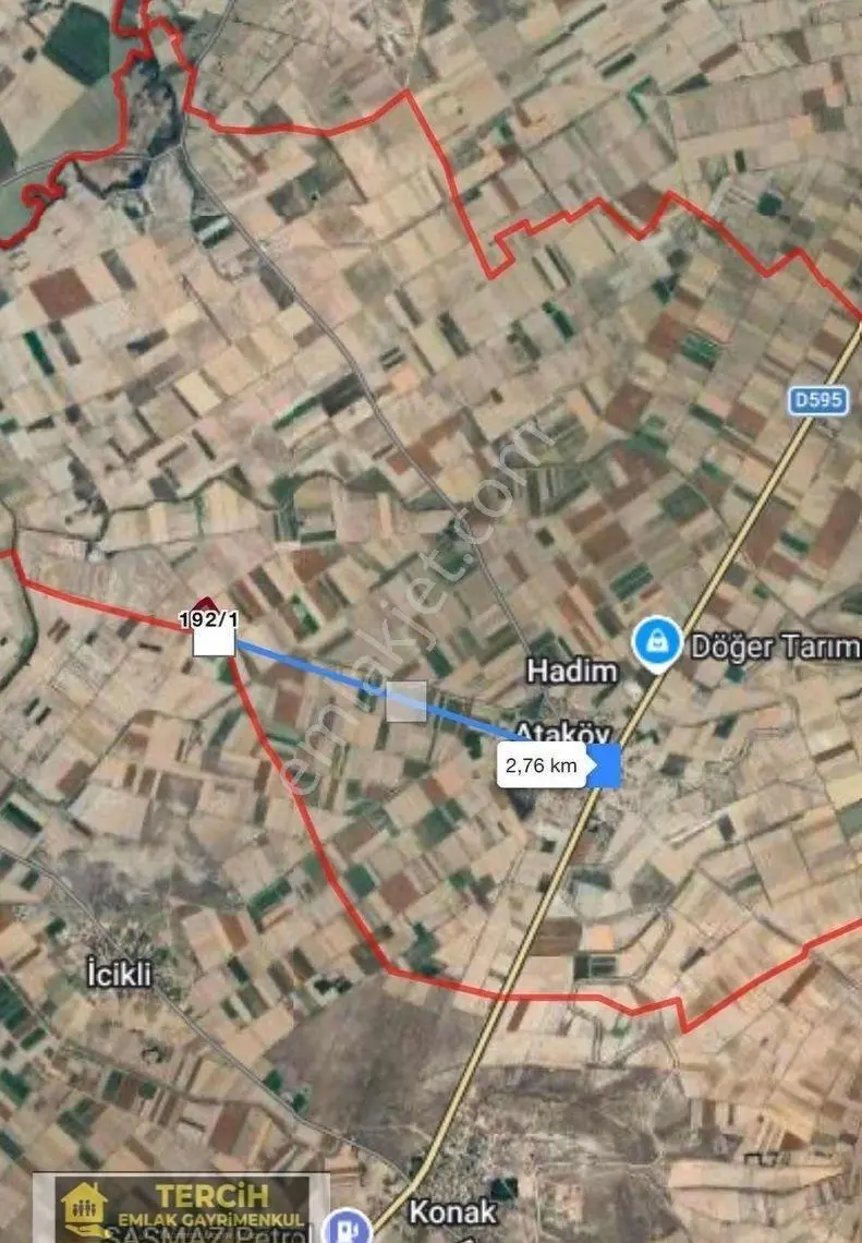 Denizli Baklan Hadim Mahallesi Satılık 35.909 M² Tarla - Görsel 4