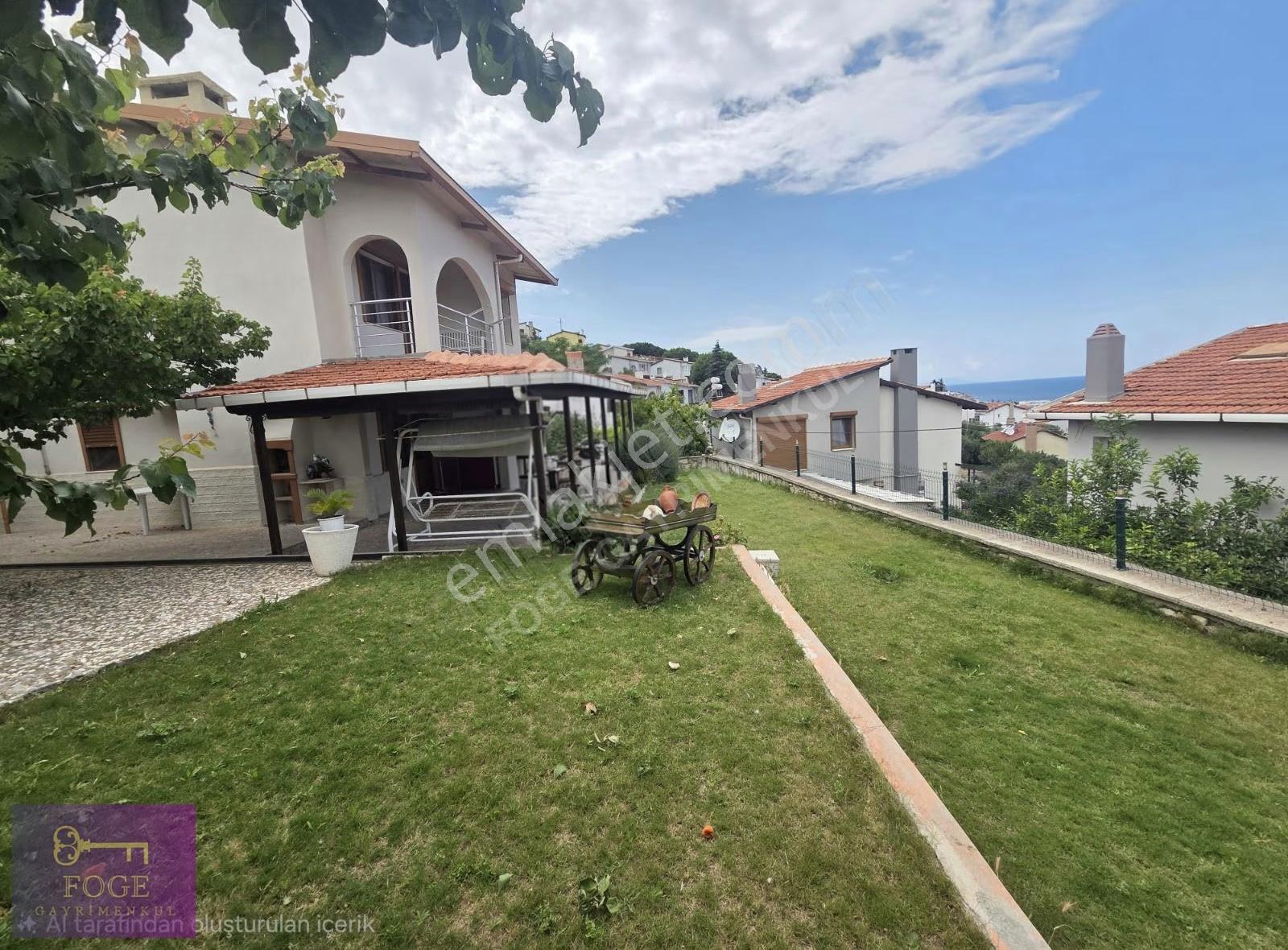Yenifoça'da Deniz Manzaralı Satılık Tam Müstakil Dubleks Villa - Görsel 13