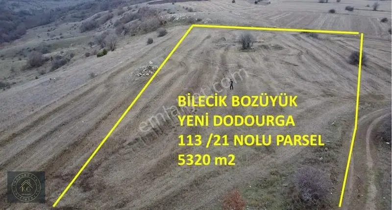 Bilecik Bozöğükte Kadastrol Yollu Göl Manzaralı 5320 M Arazi - Görsel 2