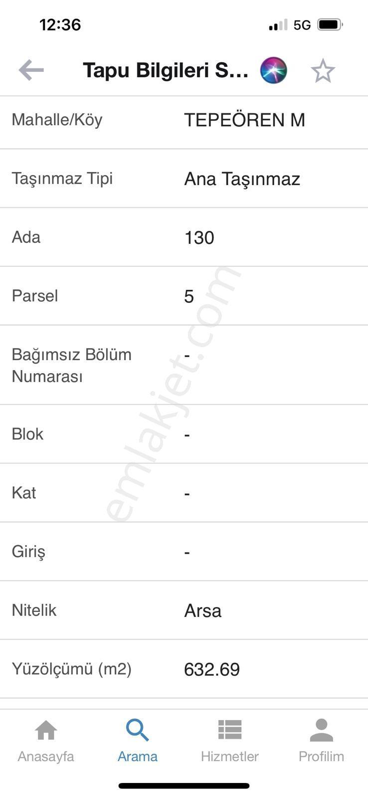 Tepeören De İkiz Villa Yapımına Uygun 633 M2 Villa İmarlı Arsa - Görsel 5