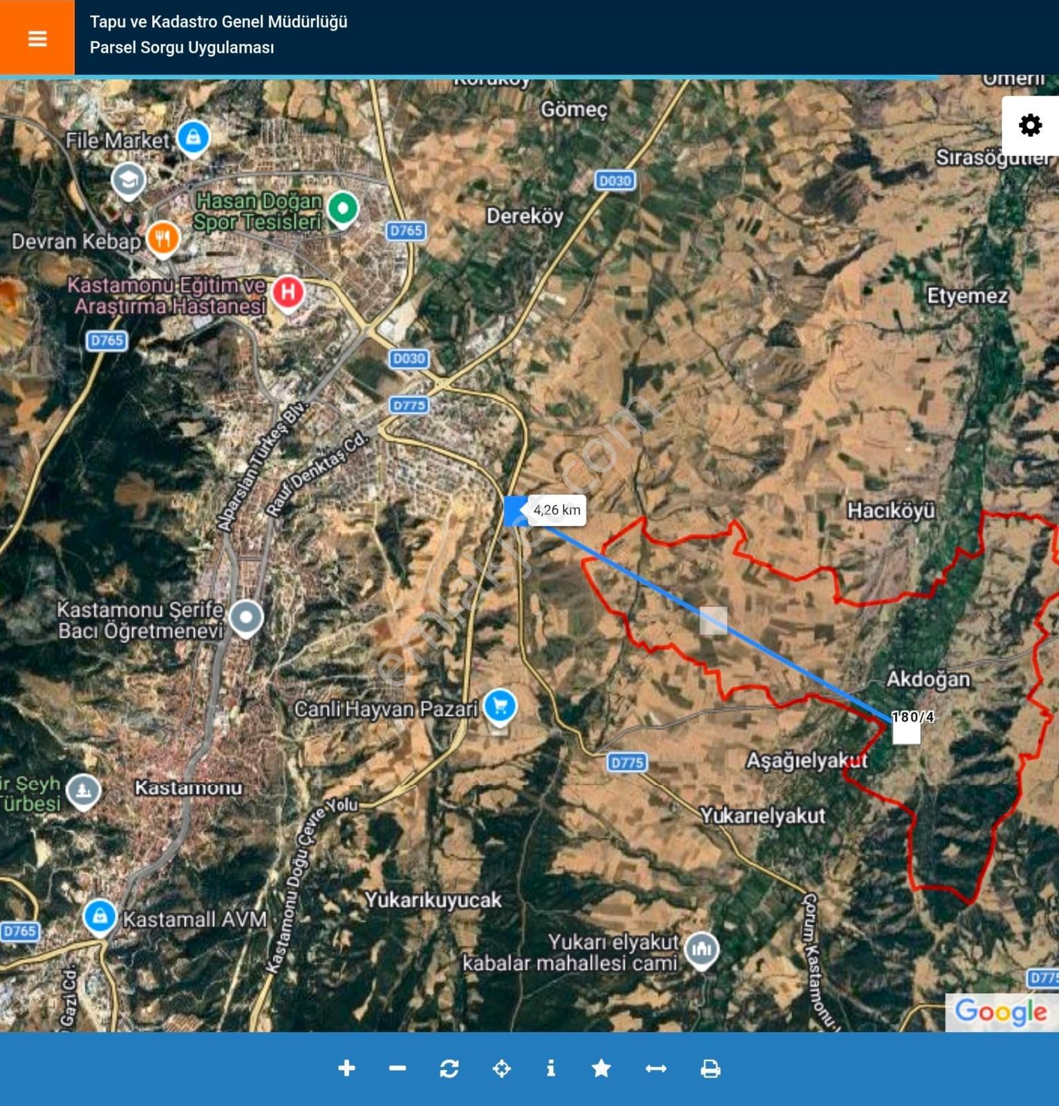 █ Garanti Emlak'tan - Akdoğan'da - Şehre 4 Km - »imarlı Arsa« █ - Görsel 18