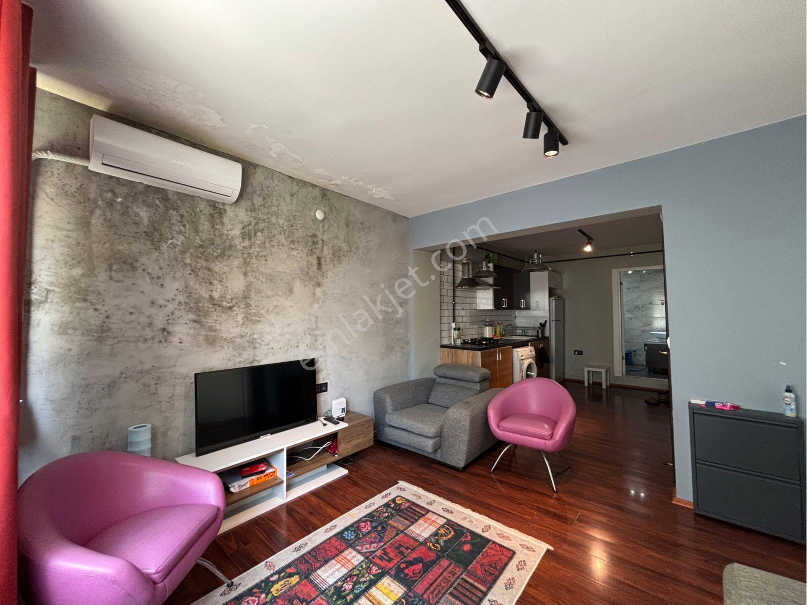 Alsancak Kahramanlarda 1+1 Modern Eşyalı Kiralık Daire - Görsel 3