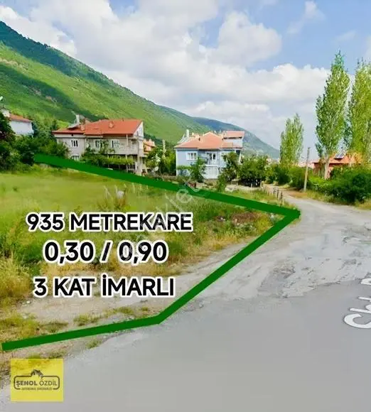 Akşehirde Satılık 3 Kat İmarlı 935 M.kare Arsa - Görsel 2