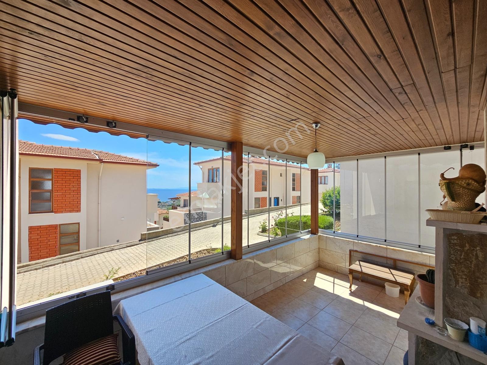 ▀▄ Küçükkuyu Satılık Emsalsiz 4+1 Full Deniz Manzaralı Villa - Görsel 24