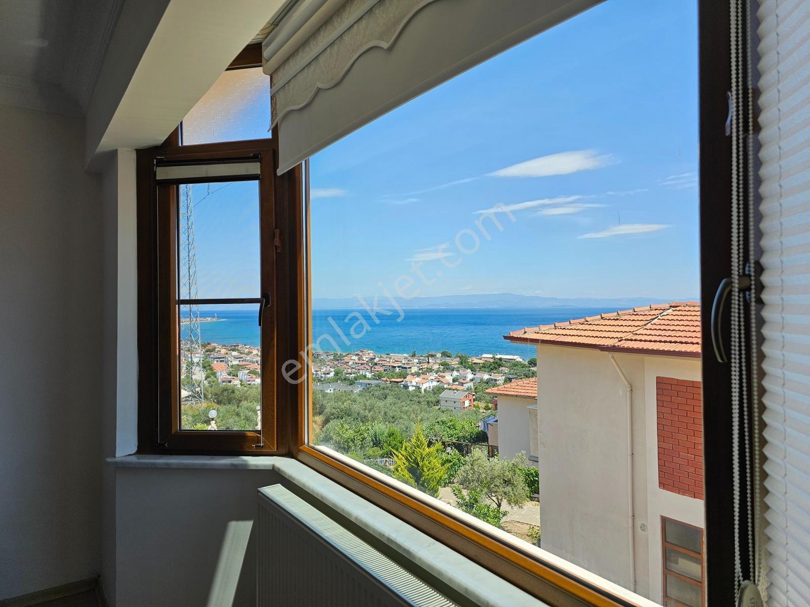 ▀▄ Küçükkuyu Satılık Emsalsiz 4+1 Full Deniz Manzaralı Villa - Görsel 31