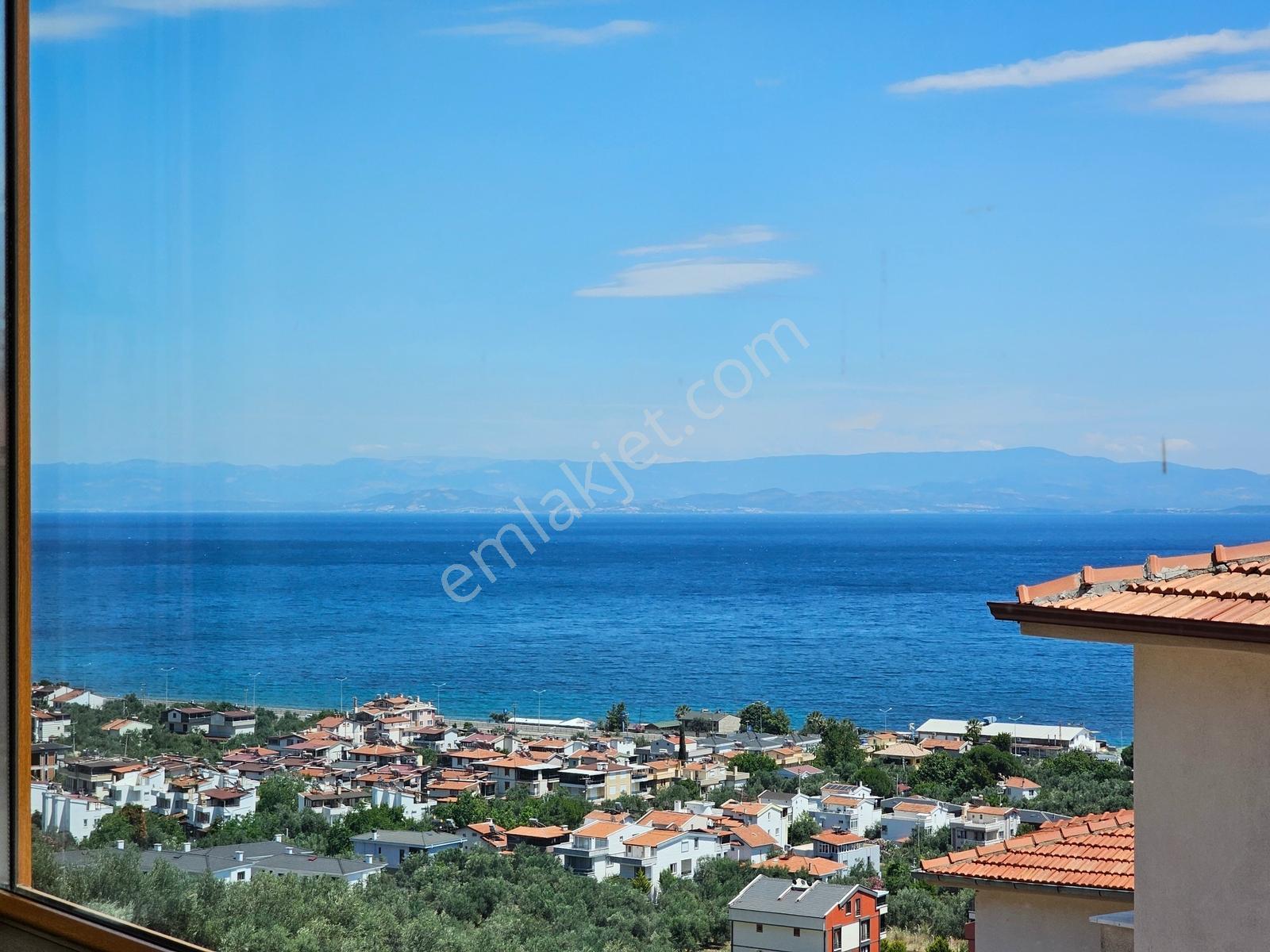 ▀▄ Küçükkuyu Satılık Emsalsiz 4+1 Full Deniz Manzaralı Villa - Görsel 32