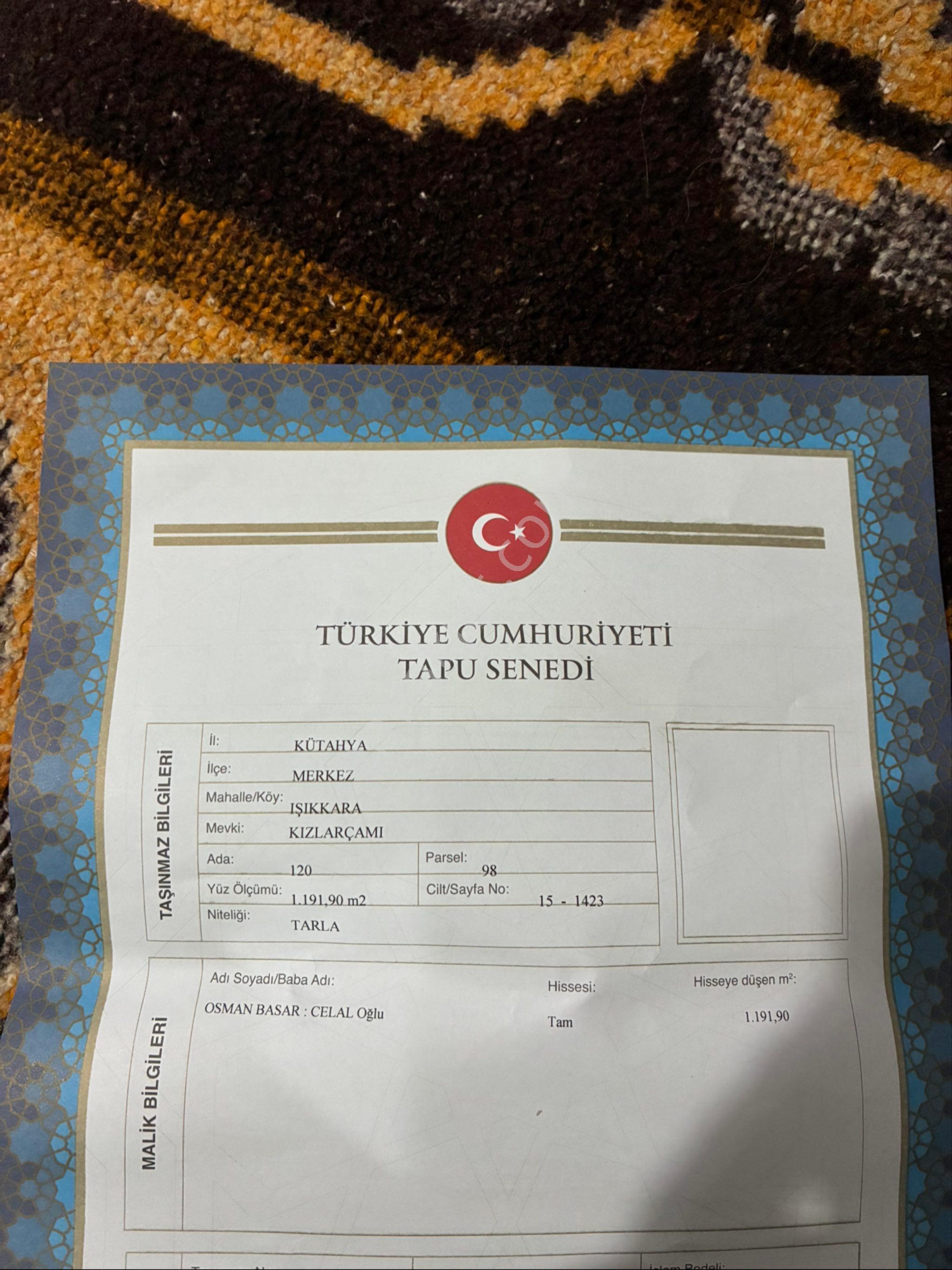 Ilıca Kaplıcalarına Çok Yakın Konumda Fırsat Arazi - Görsel 2