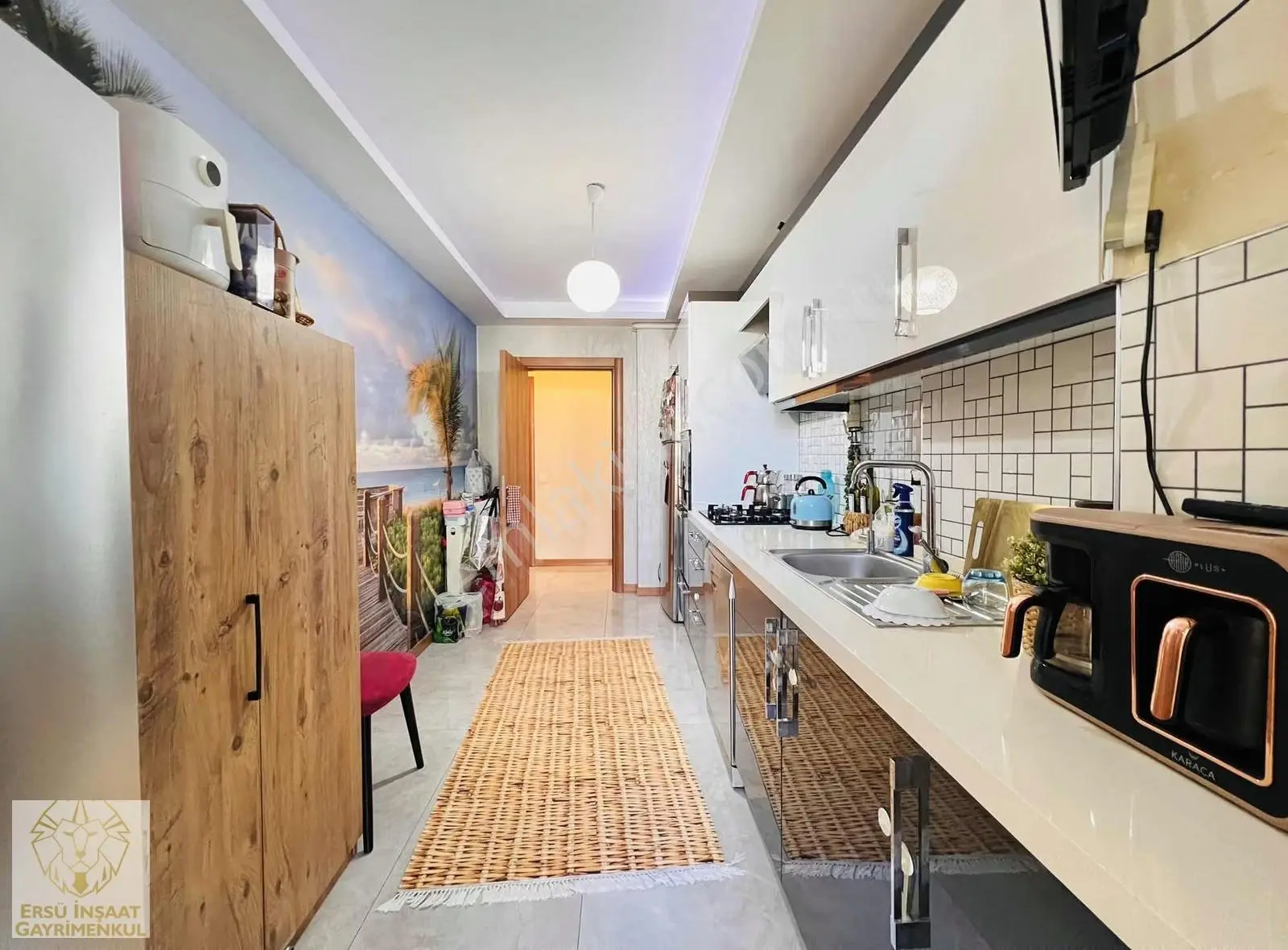 Ersü'den Ferah Lüks 3+1 120m² Daire Prestijli Binada Otoparklı - Görsel 2