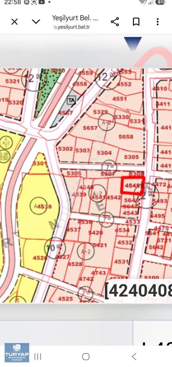 Turyap Metropol'den Konak Merkezde Satılık 306 M² Arsa - Görsel 6