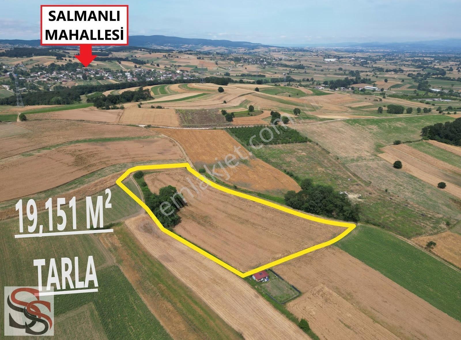 Adapazarı Salmanlı'da Yol'a 190 Metre Cepheli 19,151 M² Tarla - Görsel 13
