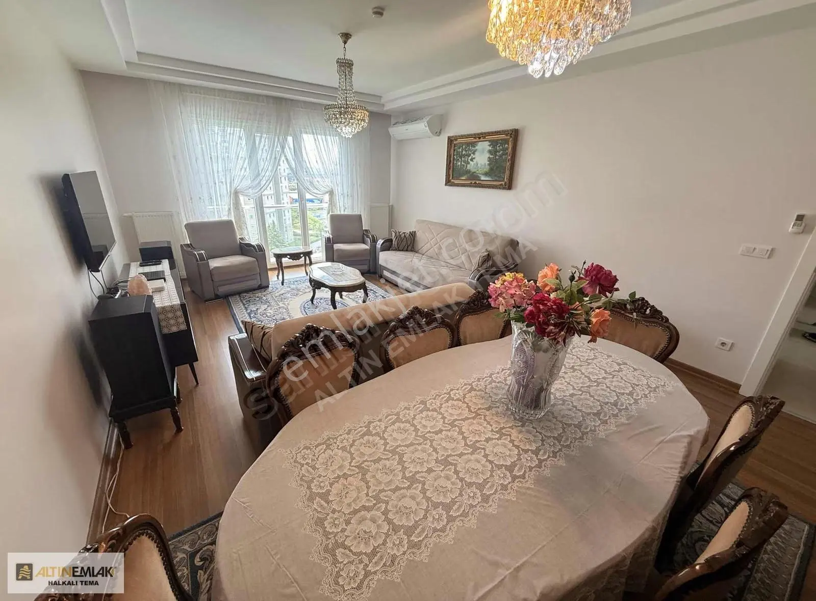 Avrupa Konutları 3'te Eşyalı 2+1 Kiralık Daire - Görsel 6