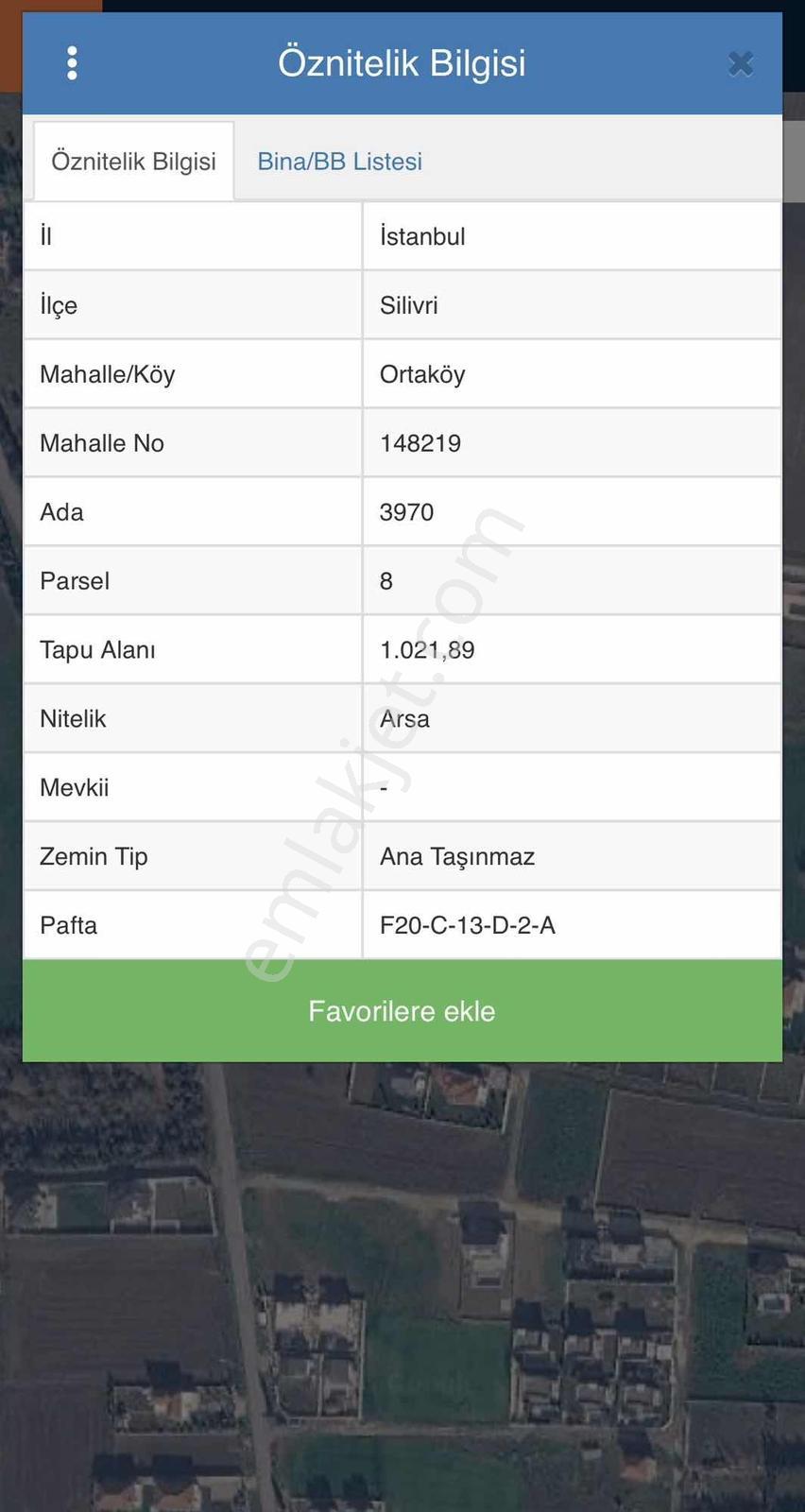 Emlakyap Tan Silivri Ortaköy De Satılık Fırsat Arsa - Görsel 2