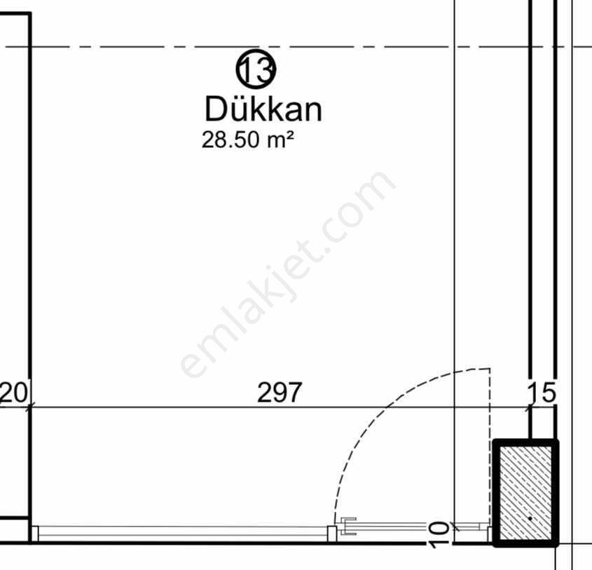 Yenibosna Fevzi Çakmak'ta 29m² Sıfır Dükkan Metrobüs 5 Dk