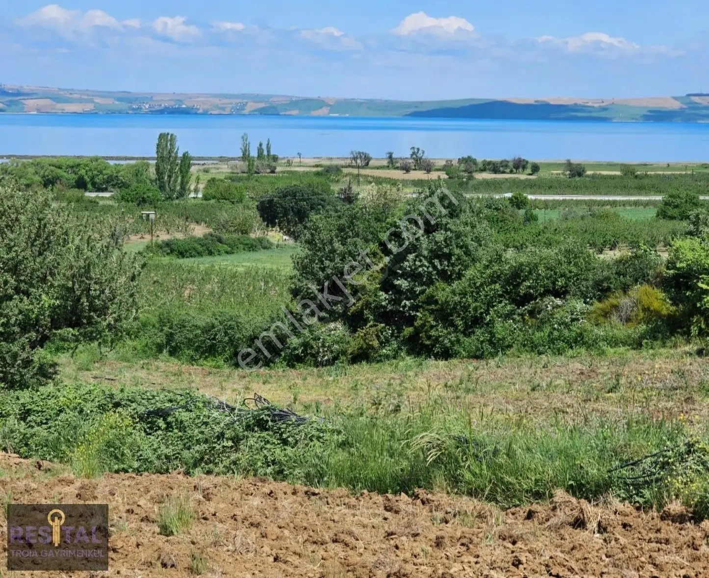 Çanakkale Lapseki Çardak Satılık Muhtesem Manzaralı Tarla - Görsel 9