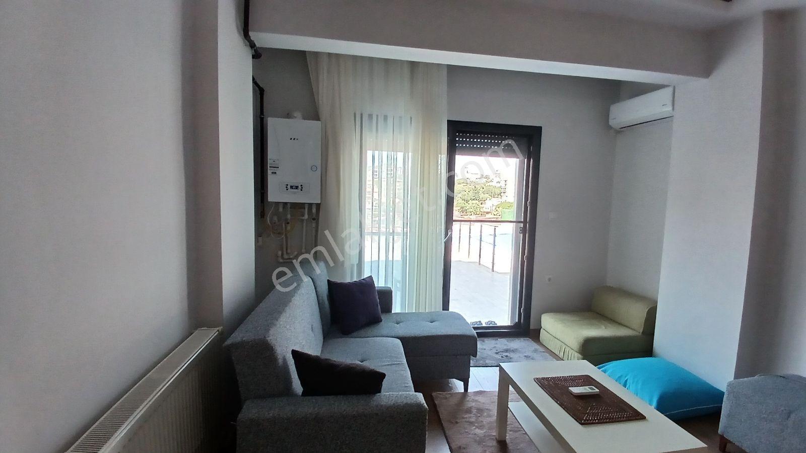 Kadınlardenizinde Havuzlu Sıtede Eşyalı Kiralık Daire - Görsel 21